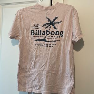 Pink and blue billabong t-shirt